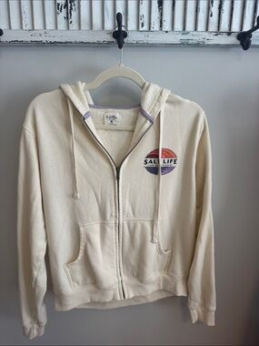 Salt Life Cream Hoodie